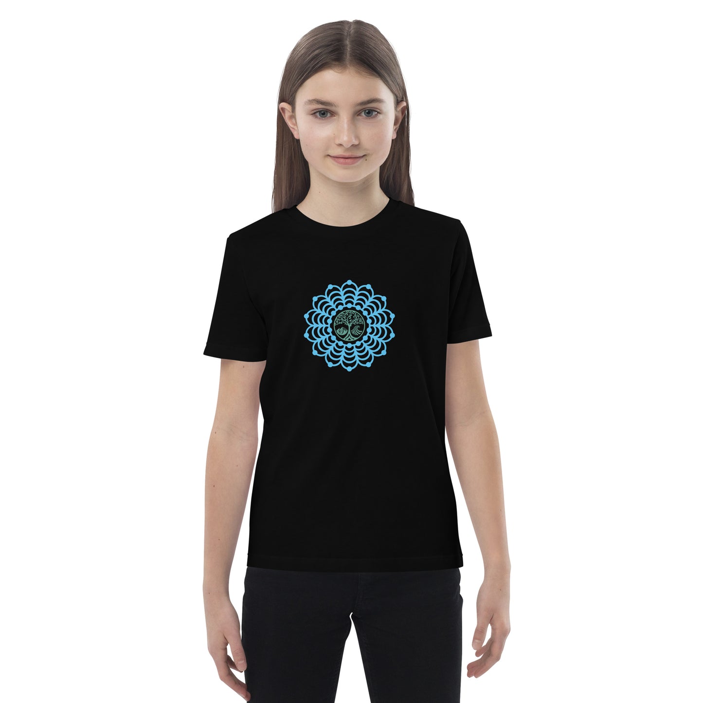 Camiseta de algodón orgánico Ai1 Niños Unisex