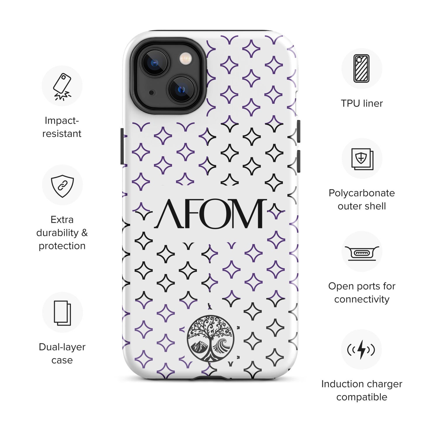 Coque rigide Ai1 pour iPhone®