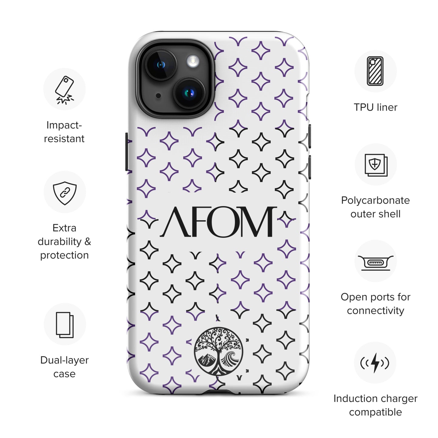 Coque rigide Ai1 pour iPhone®