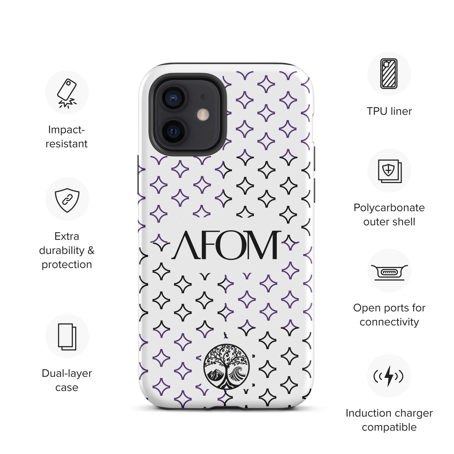 Coque rigide Ai1 pour iPhone®