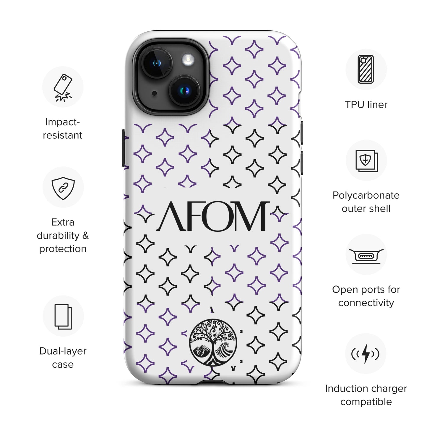 Coque rigide Ai1 pour iPhone®
